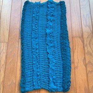 Turquoise Infinity Scarf